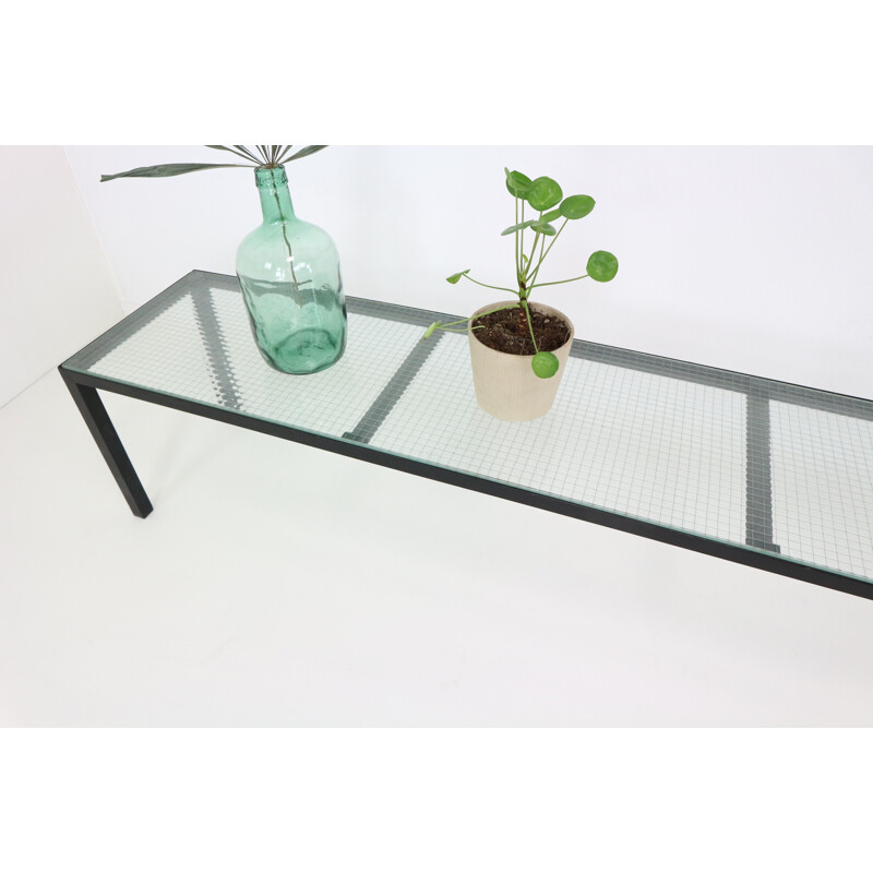 Mid-Century Glass Coffee Table - 1950s