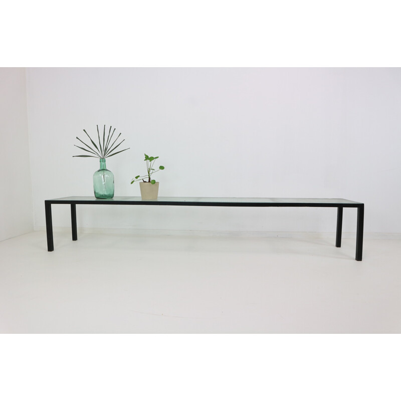 Mid-Century Glass Coffee Table - 1950s