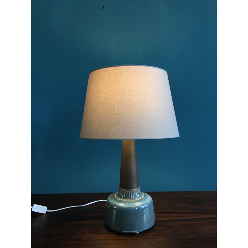 Mid-Century ceramic Table Lamp designed by Einar Johansen for Søholm, Denmark - 1960s