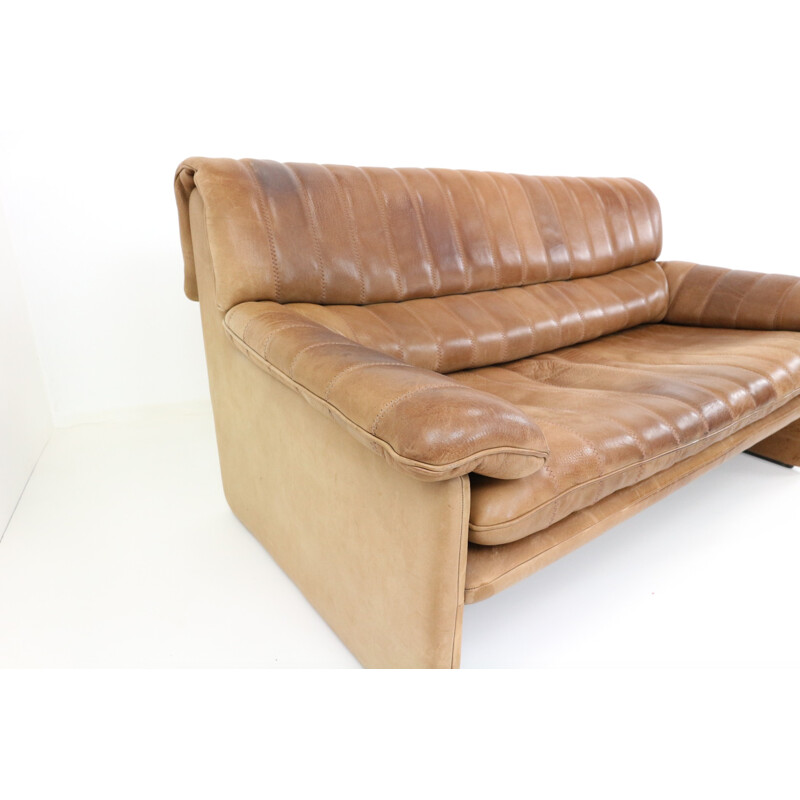 DS-85 Leather 2-Seater Sofa from de Sede - 1970s