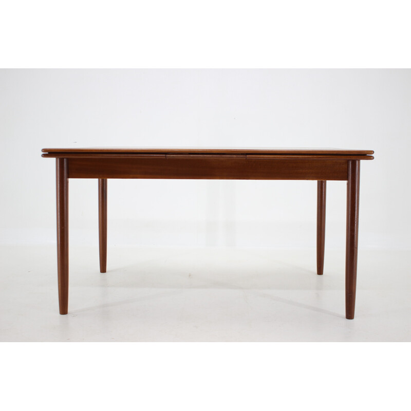 Vintage extendable teak table, Denmark 1960s