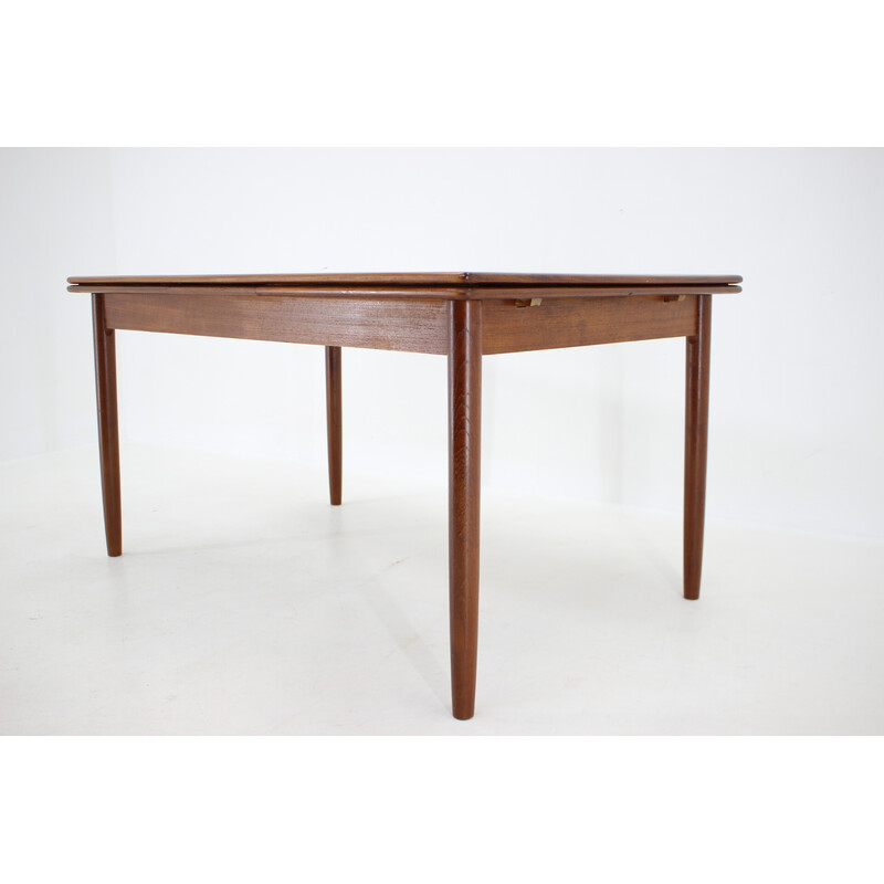 Vintage extendable teak table, Denmark 1960s