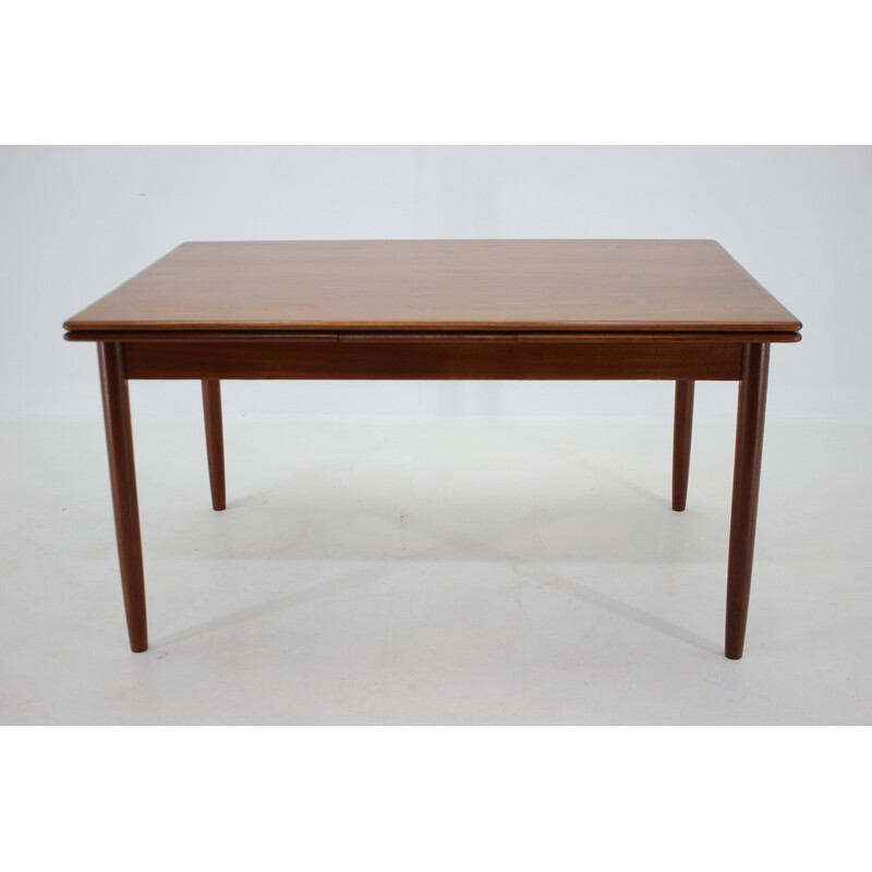 Vintage extendable teak table, Denmark 1960s