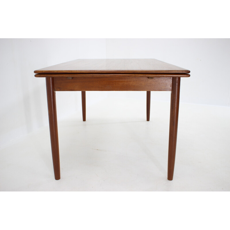 Vintage extendable teak table, Denmark 1960s