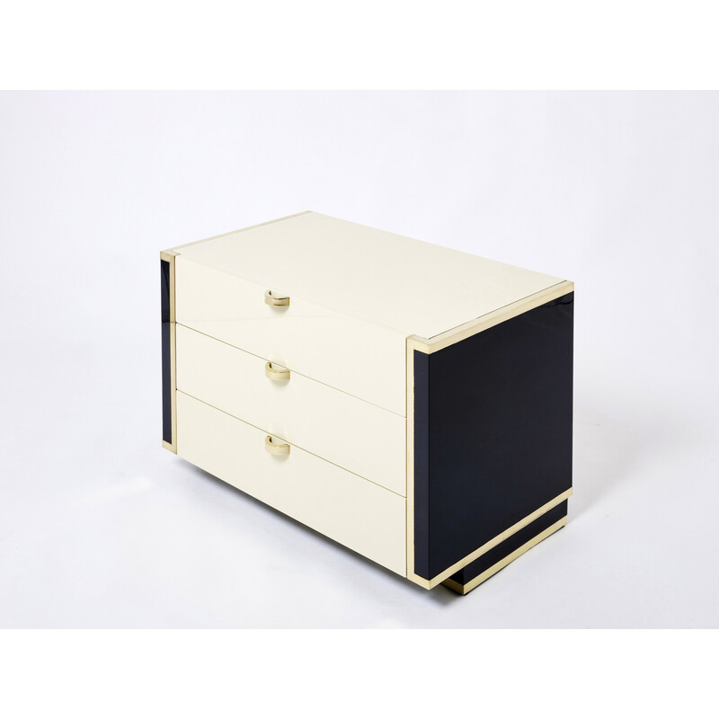Pair of vintage chests of drawers by Jean-Claude Mahey for Roche Bobois, 1970s