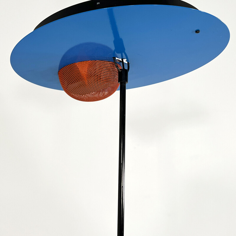 Vintage metal Alesia ceiling lamp by Carlo Forcolini for Artemide, 1980s