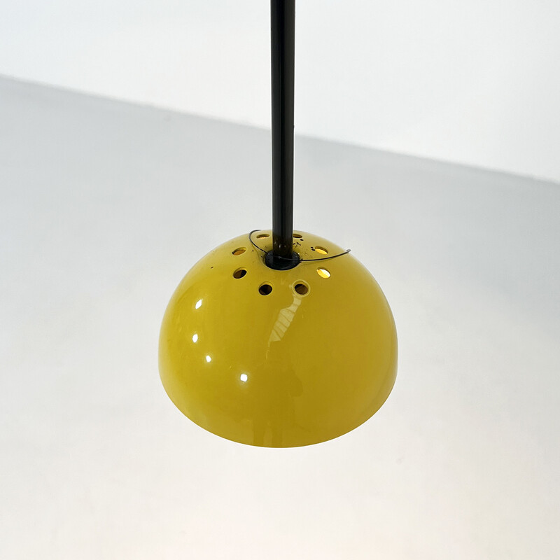 Vintage metal Alesia ceiling lamp by Carlo Forcolini for Artemide, 1980s