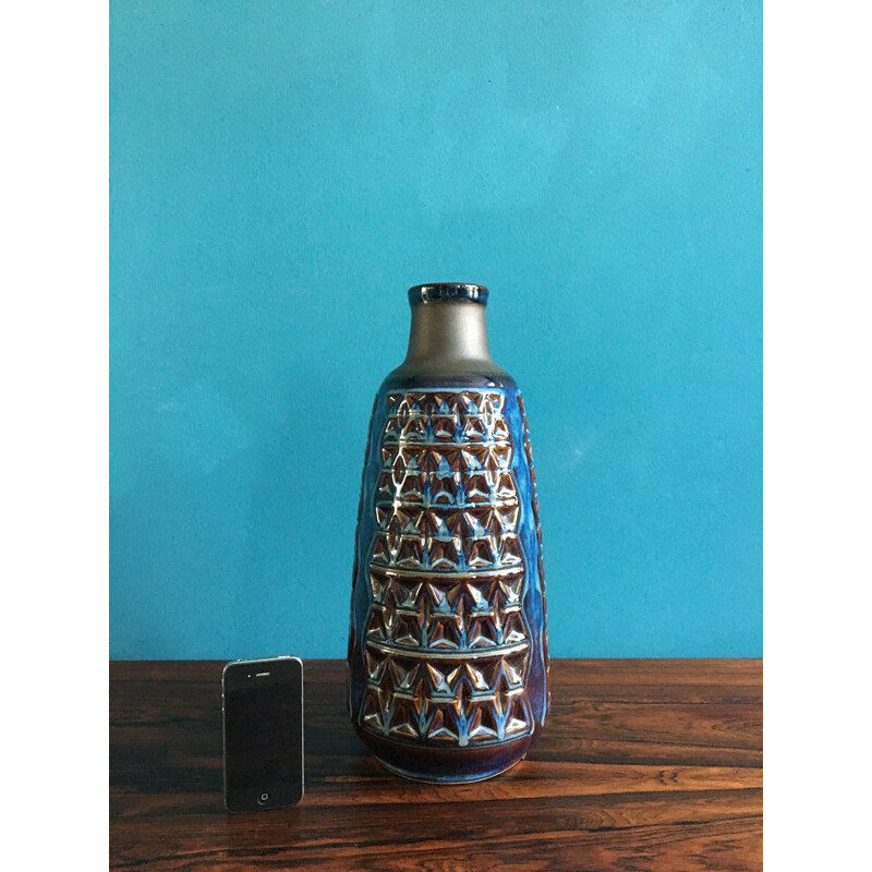 Large ceramic vase by Einar Johansen for Soholm - 1960s