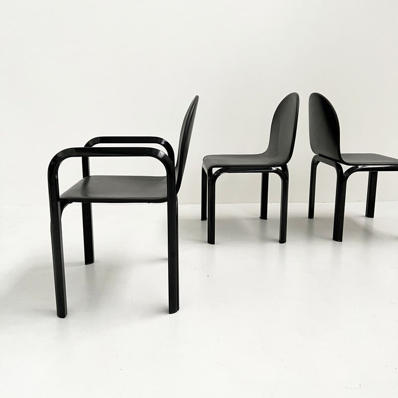 Set di 4 sedie vintage Orsay di Gae Aulenti per Knoll International, anni '70