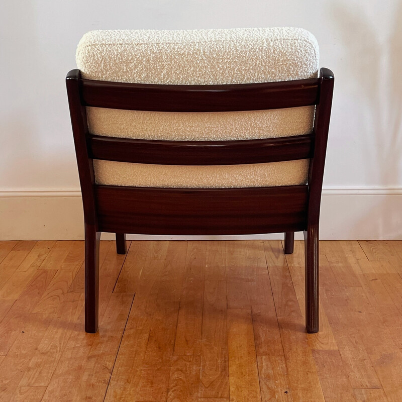 Vintage-Mahagoni-Sessel von Ole Wanscher für Cado, 1960