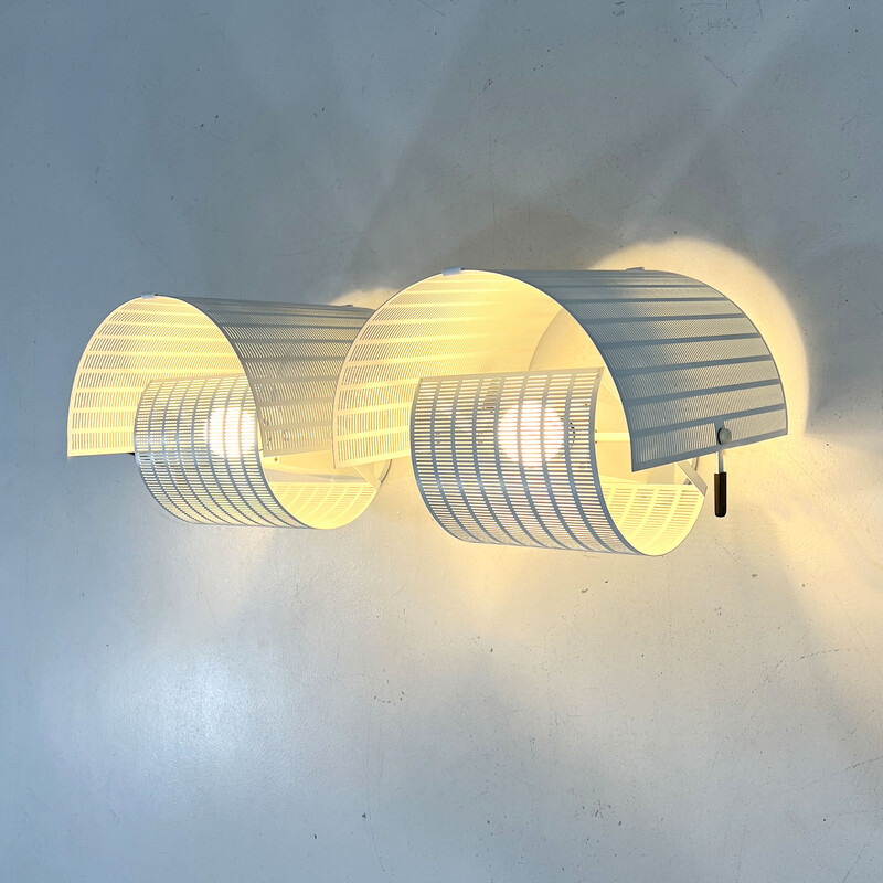 Pair of vintage Shogun wall lamps by Mario Botta for Artemide, 1980s