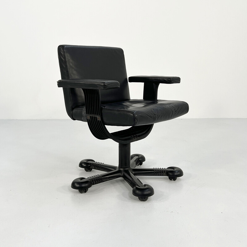 Vintage "Mix" desk chair by Afra & Tobia Scarpa for Molteni, 1970s