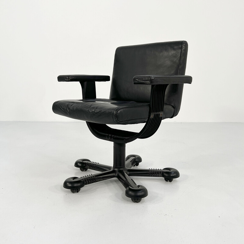 Vintage "Mix" desk chair by Afra & Tobia Scarpa for Molteni, 1970s