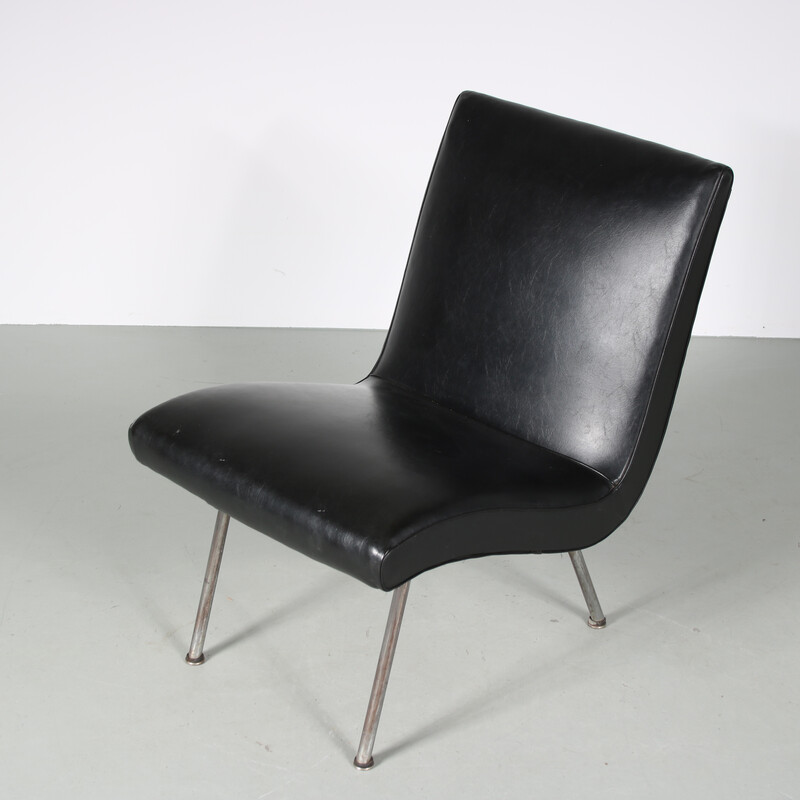 Paar vintage "Vostra" fauteuils van Walter Knoll voor Knoll, Duitsland 1947