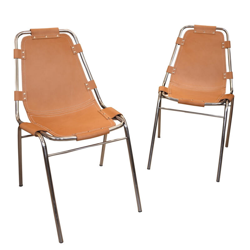 Paire de chaises "Les Arcs" - 1970