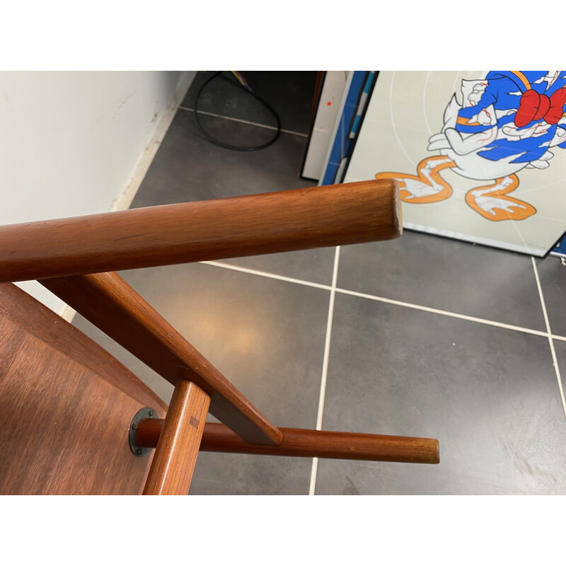 Vintage Scandinavian teak coffee table, 1960s