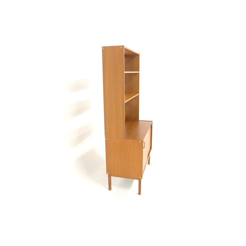 Vintage oakwod bookcase by Bertil Fridhagen for Bodafors, Sweden 1960