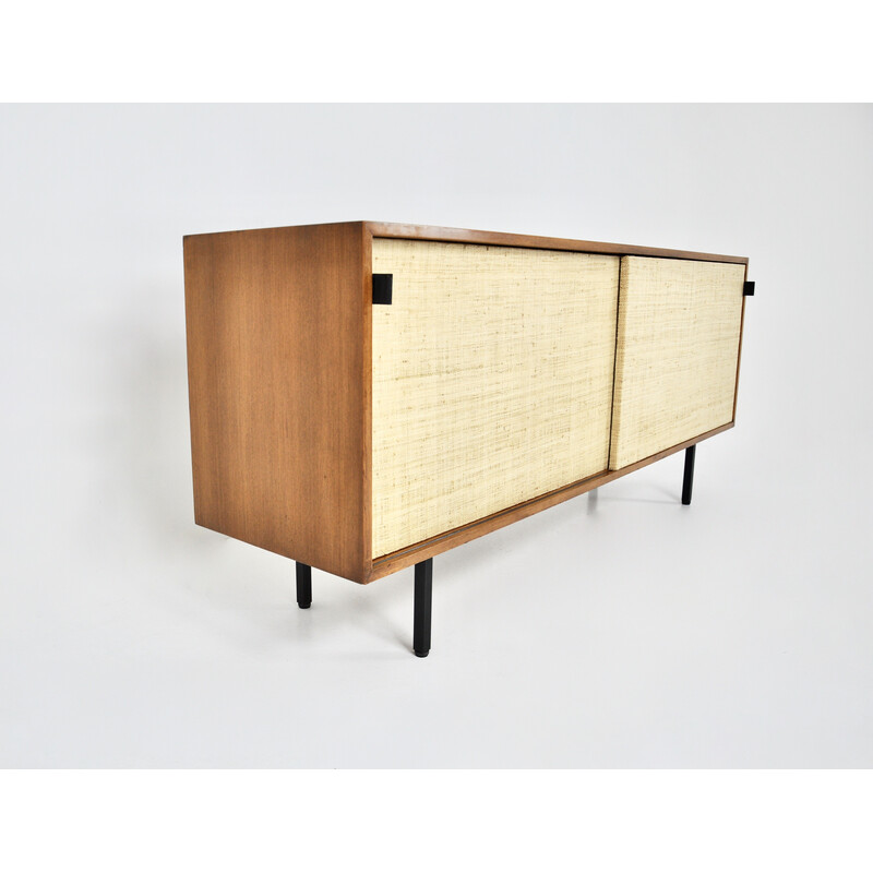 Credenza vintage in olmo di Florence Knoll Bassett per Knoll International, 1970