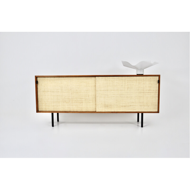 Credenza vintage in olmo di Florence Knoll Bassett per Knoll International, 1970