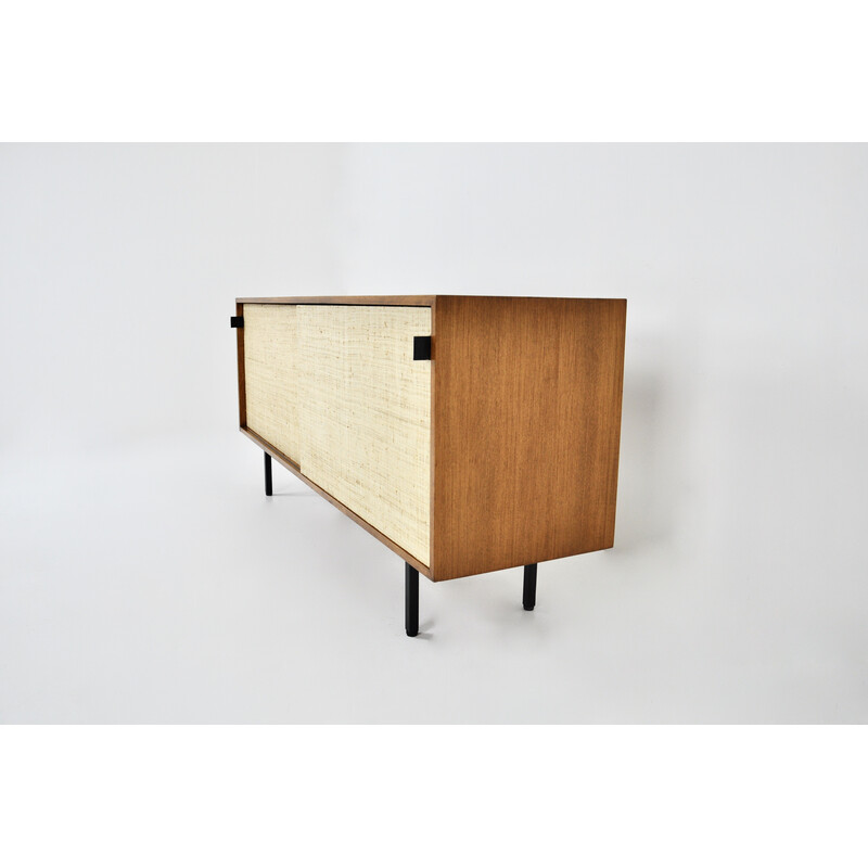 Vintage iepenhouten dressoir van Florence Knoll Bassett voor Knoll International, 1970