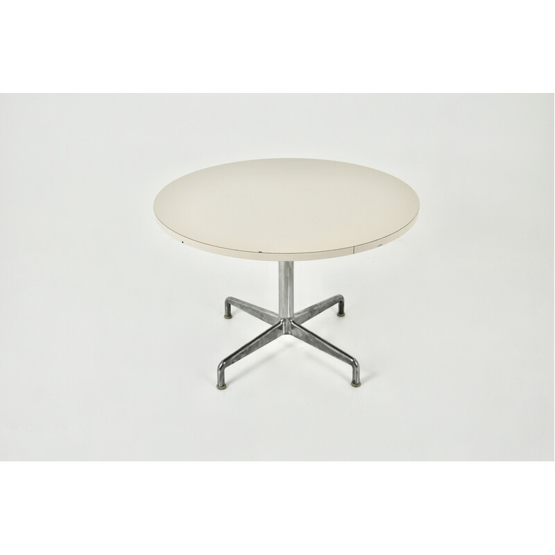 Vintage metal and formica table by Charles & Ray Eames for Icf, 1970s
