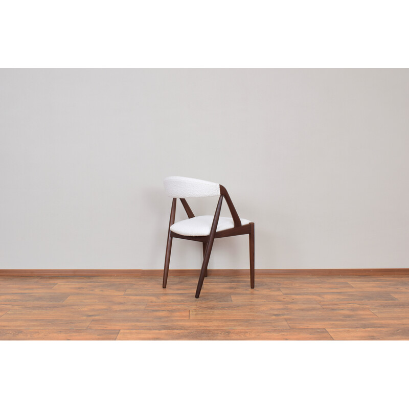 Conjunto de 4 cadeiras de teca vintage de Kai Kristiansen para Schou Andersen, década de 1960