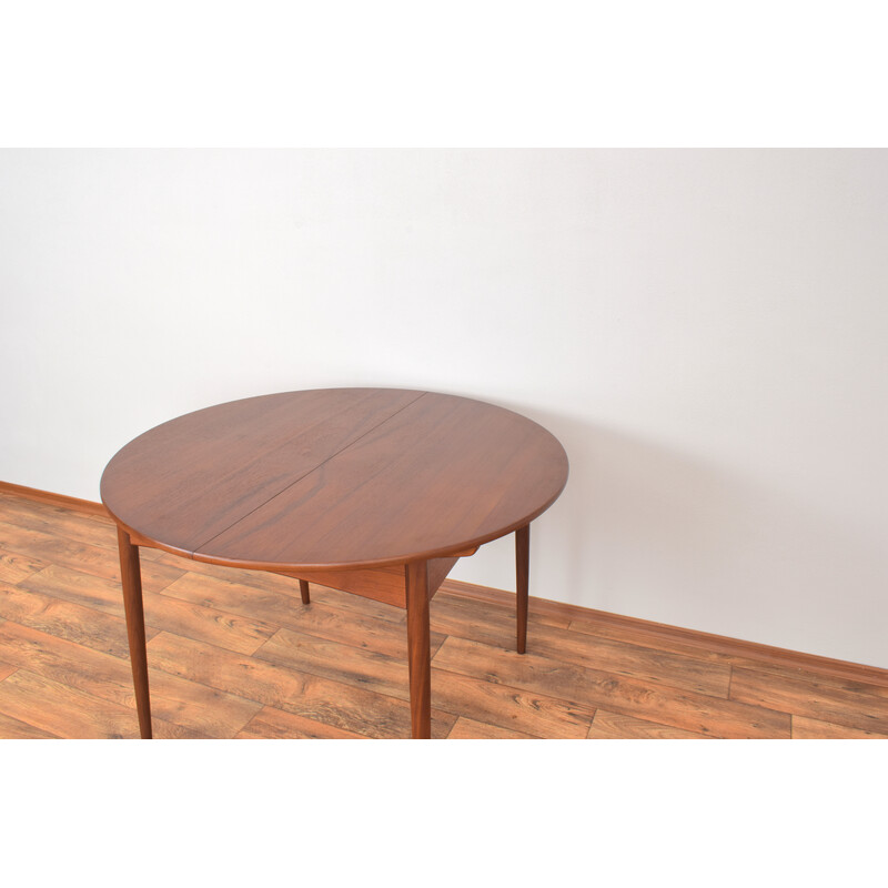 Mid-Century Danish teak extendable dining table by Elsteds Mobelfabrik Agerbaek, 1960s