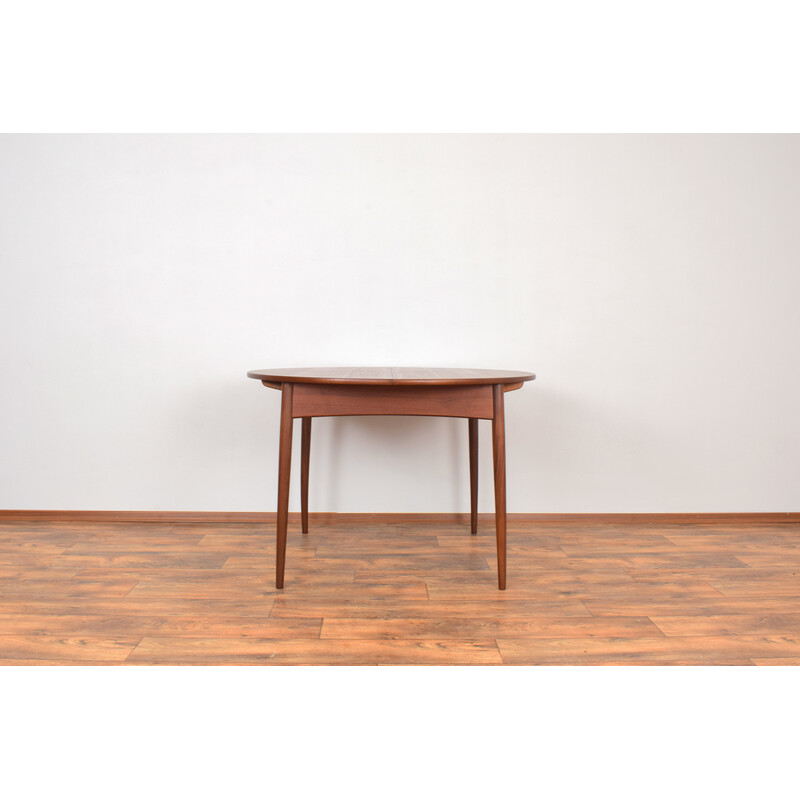 Mid-Century Danish teak extendable dining table by Elsteds Mobelfabrik Agerbaek, 1960s