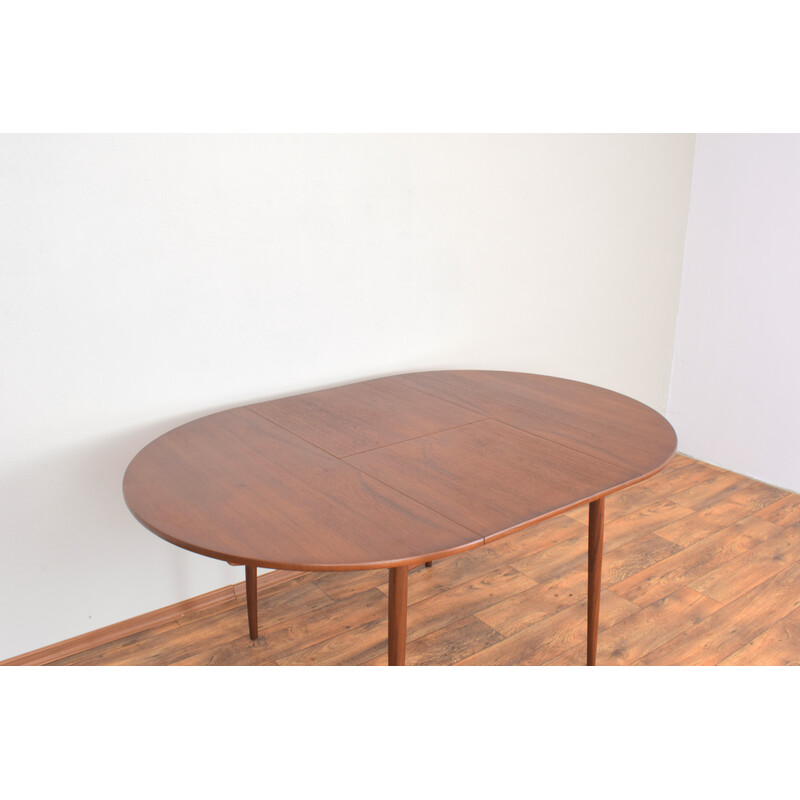 Mid-Century Danish teak extendable dining table by Elsteds Mobelfabrik Agerbaek, 1960s