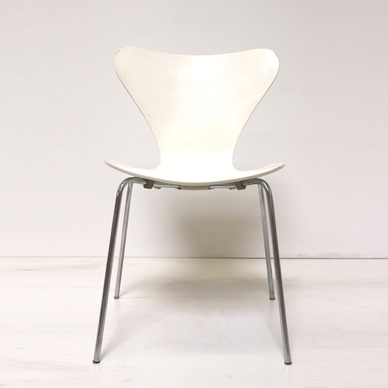 Alter dänischer Stuhl von Arne Jacobsen für Fritz Hansen, 1974