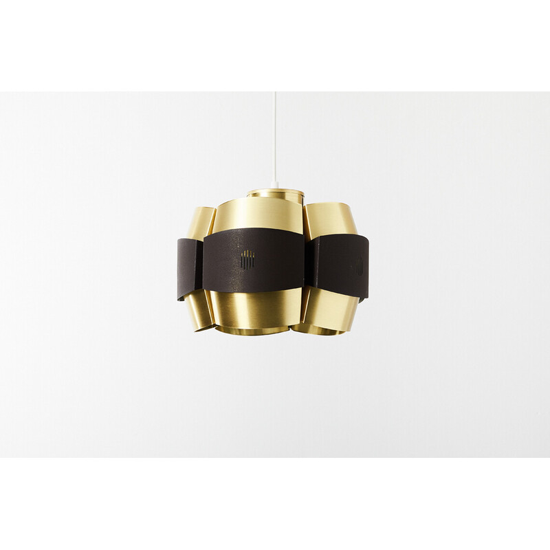 Vintage pendant lamp by Werner Hugo August Schou for Coronell Elektro, 1960s