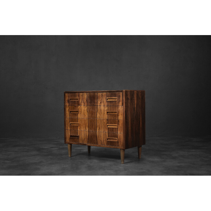 Vintage rosewood chest of drawers by Børge Seindal for P. Westergaard Møbelfabrik, Denmark 1960s