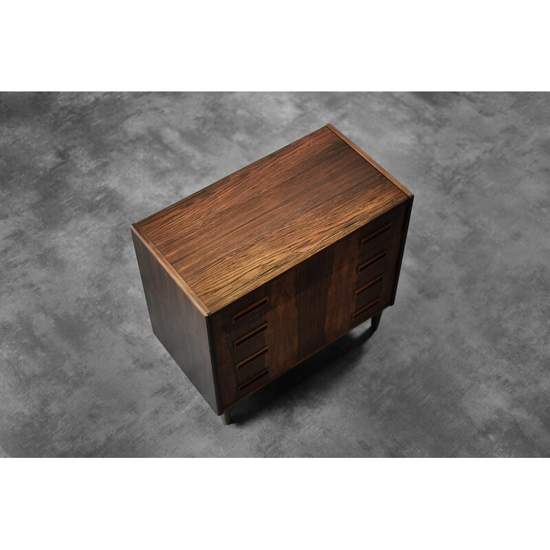 Vintage rosewood chest of drawers by Børge Seindal for P. Westergaard Møbelfabrik, Denmark 1960s