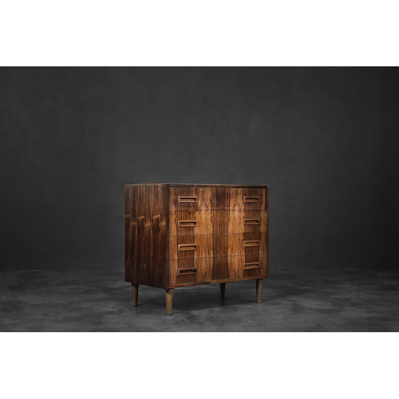 Vintage rosewood chest of drawers by Børge Seindal for P. Westergaard Møbelfabrik, Denmark 1960s