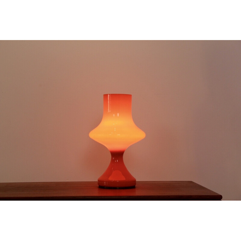 Lampe de table Venini orange - 1960
