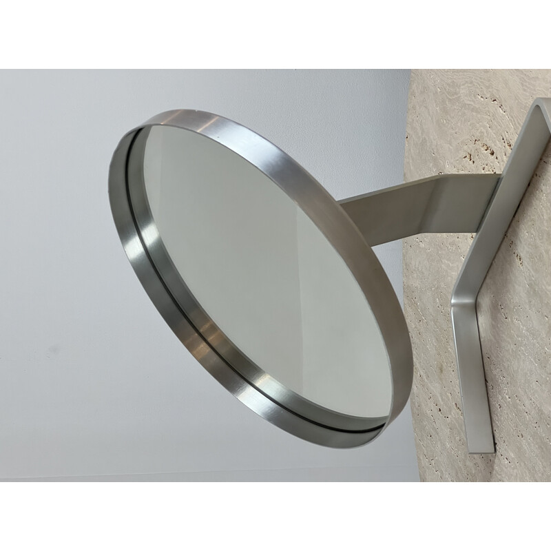 Vintage circular mirror by Pierre Vandel, France 1970s