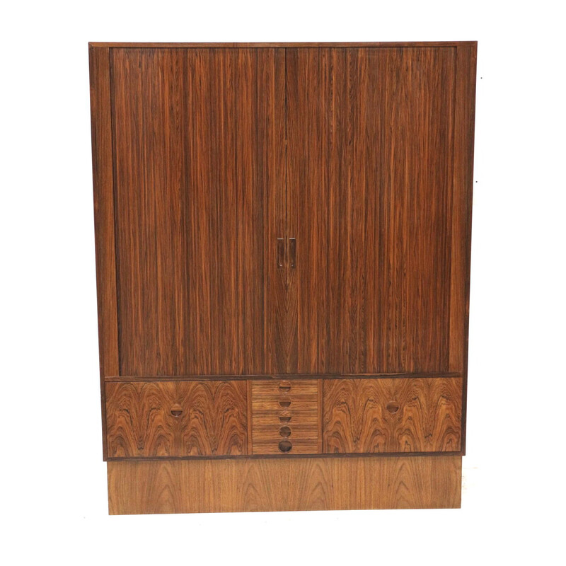 Vintage rosewood highboard, 1960s