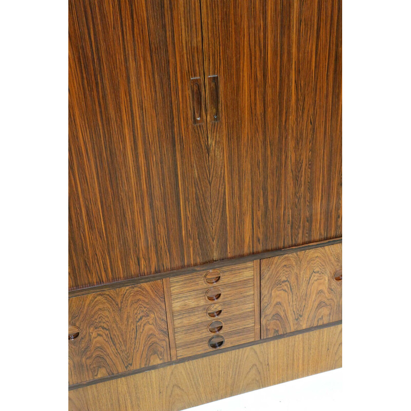 Vintage rosewood highboard, 1960s