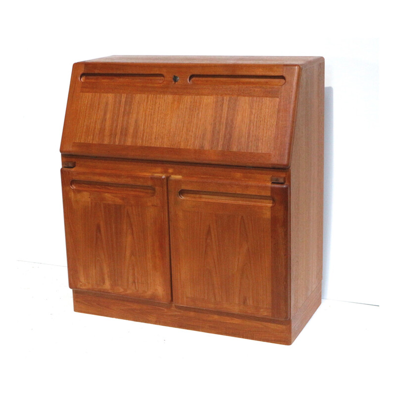 Vintage wooden secretary, Denmark 1960s