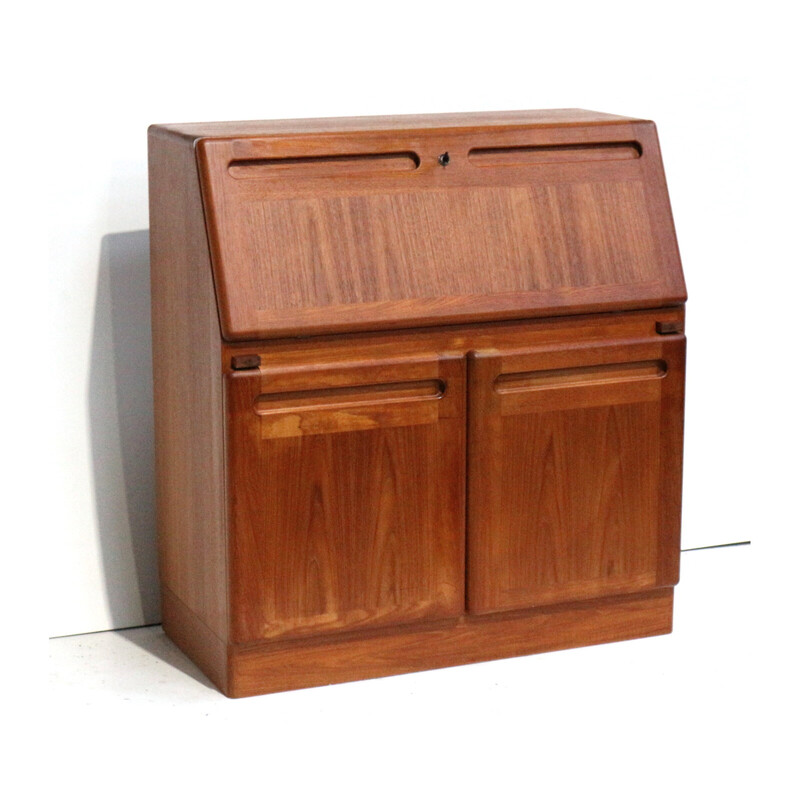 Vintage wooden secretary, Denmark 1960s