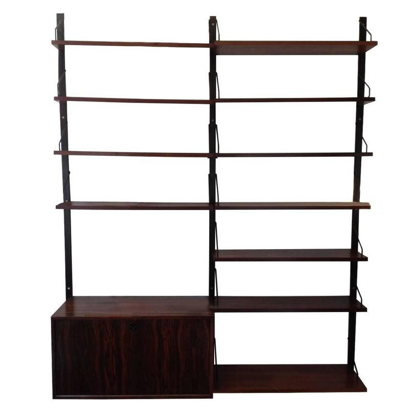 Rosewood Royal System Wall Unit by Poul Cadovius - 1960s