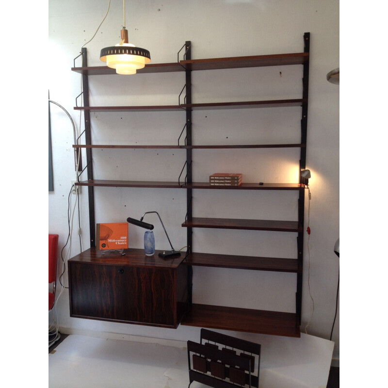 Rosewood Royal System Wall Unit by Poul Cadovius - 1960s