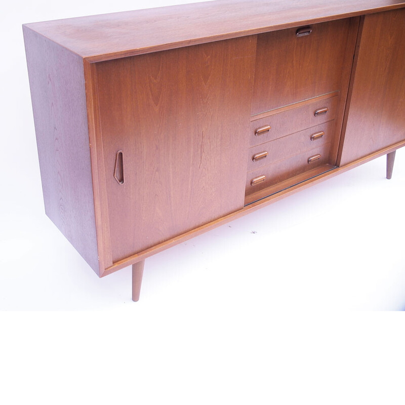 Vintage teak enfilade, Dinamarca 1950-1960