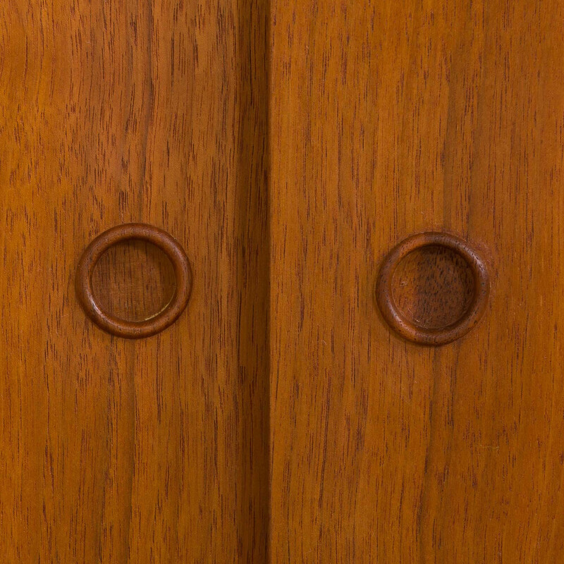 Pensile vintage in teak di Preben Sorensen per Ps System, Danimarca 1960