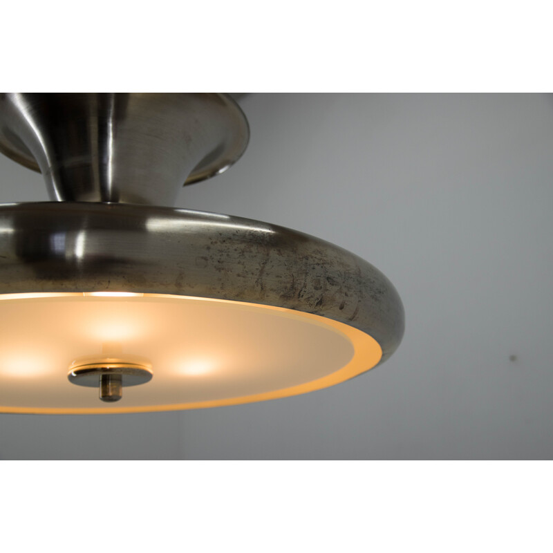 Vintage Bauhaus chandelier by Ias, 1920s