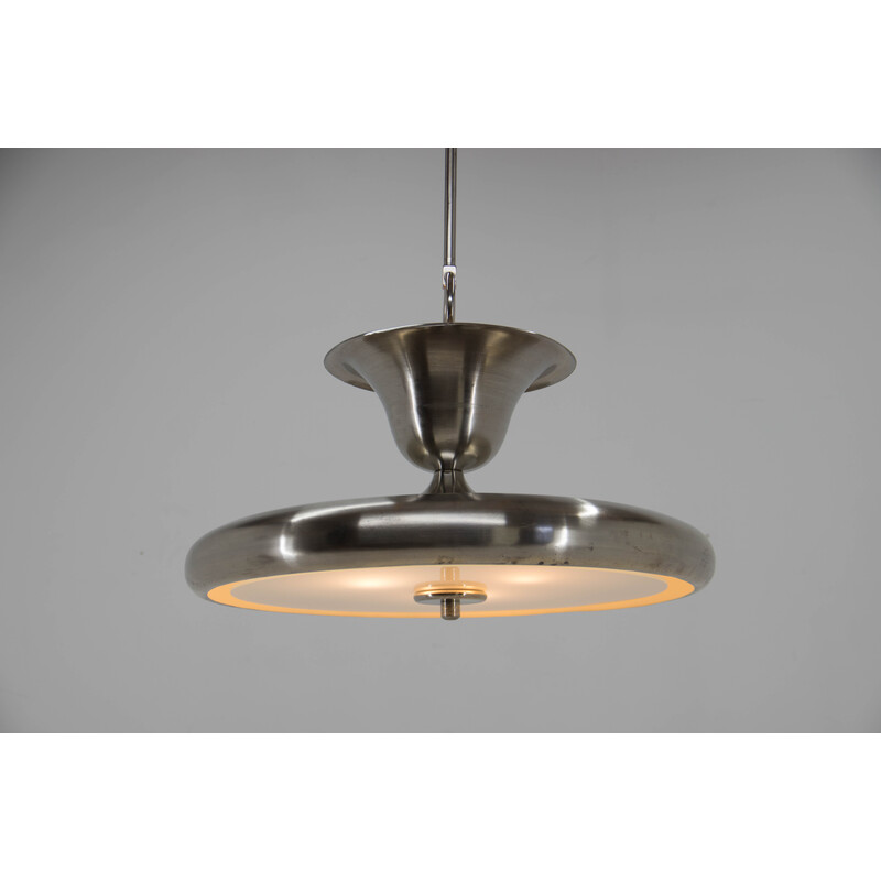 Vintage Bauhaus chandelier by Ias, 1920s