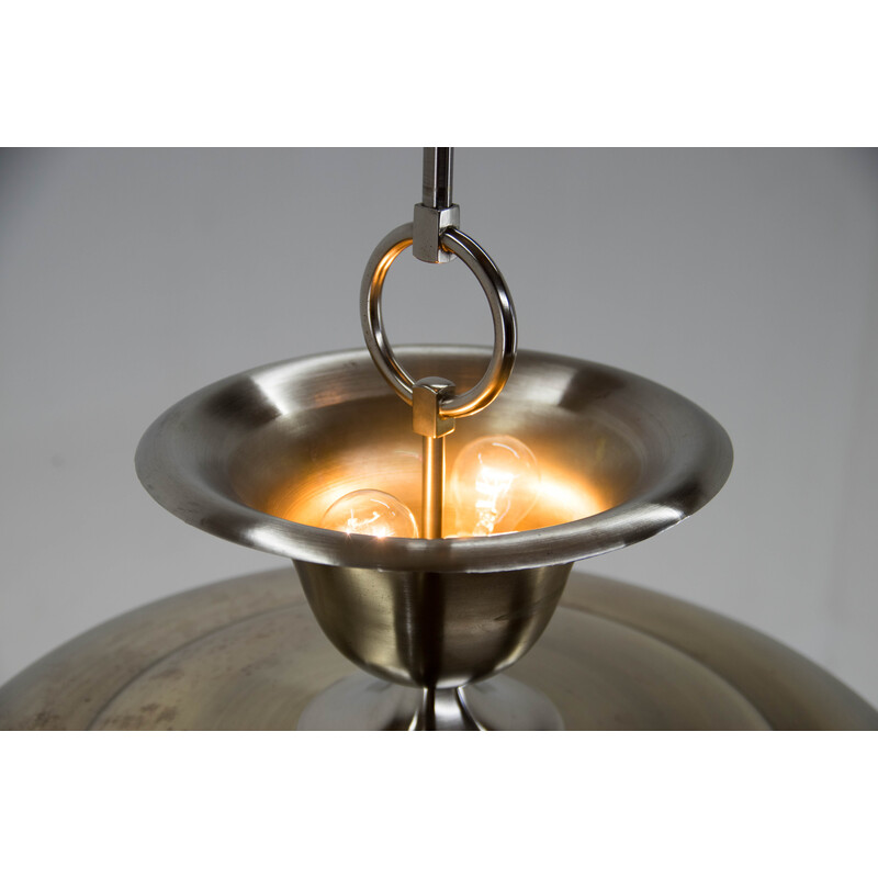 Vintage Bauhaus chandelier by Ias, 1920s