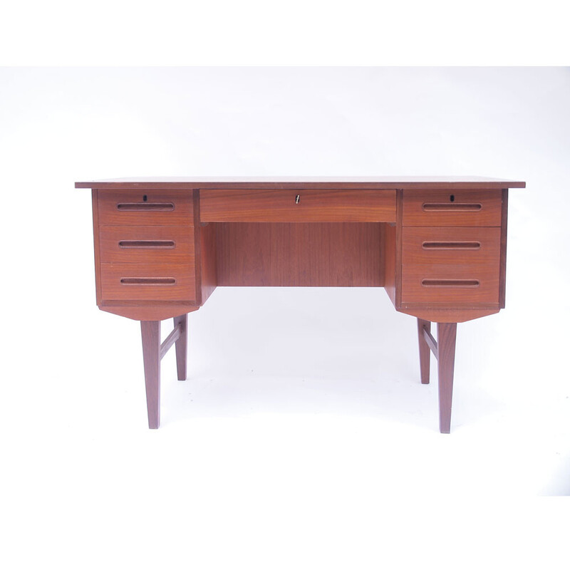 Scandinavian vintage teak desk, 1950-1960