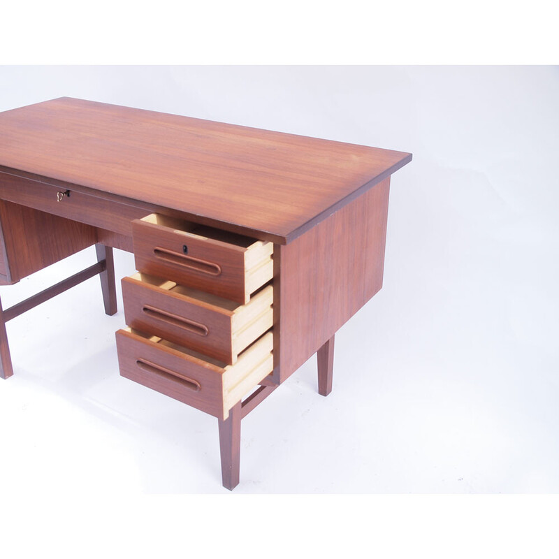 Bureau scandinave danois vintage en teck, 1950-1960