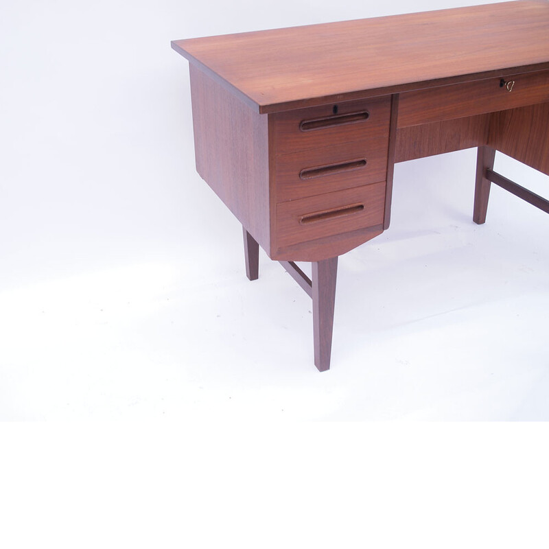 Scandinavian vintage teak desk, 1950-1960